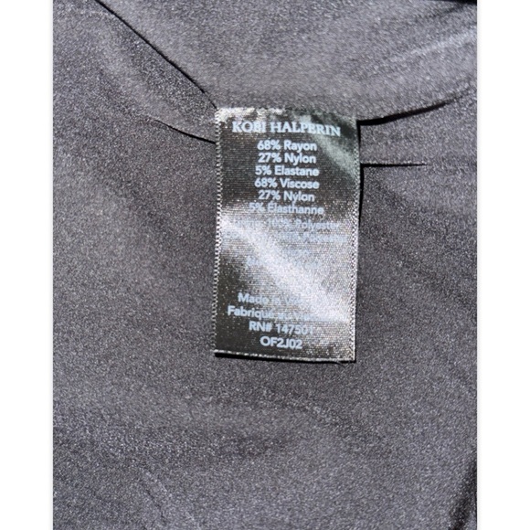 Kobi Halperin black classic blazer SZ 10 - Picture 4 of 6